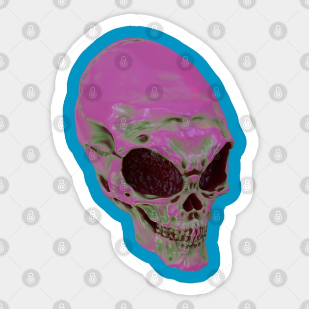 They also have skulls.... Sticker by JonHale